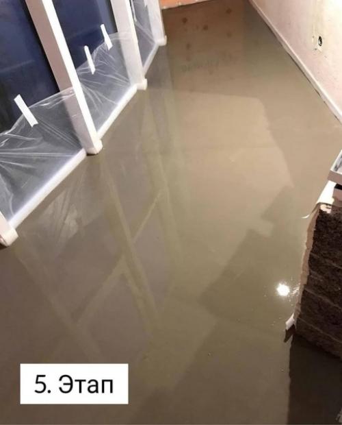 Этапы утепления пола на примере лоджии. 05
