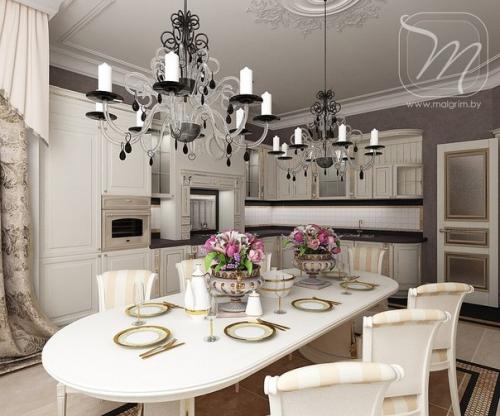 Кухня в классическом стиле. 01