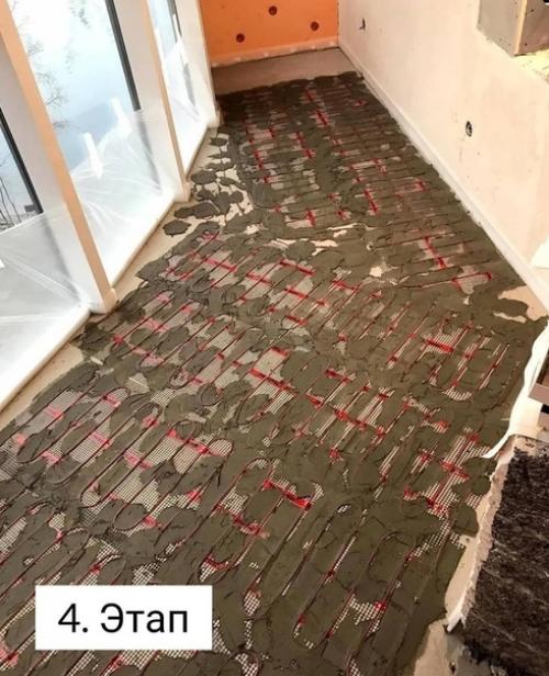 Этапы утепления пола на примере лоджии. 04