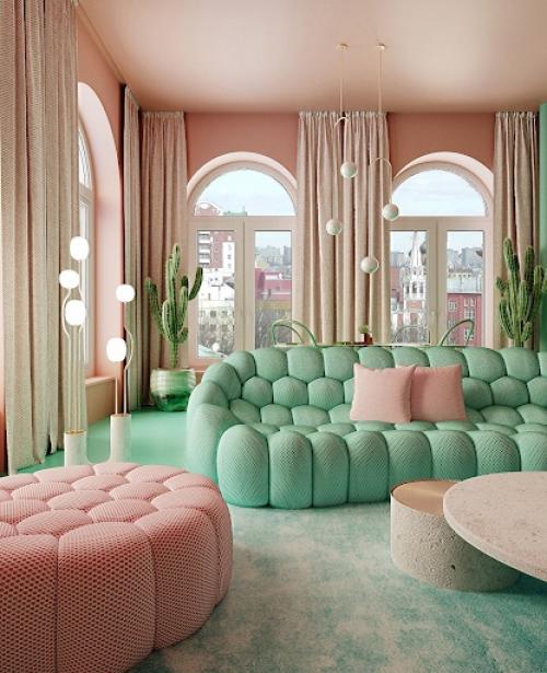 Привычные белый, бежевый и серый тона идеальны для традиционных и минималистских интерьеров. 04