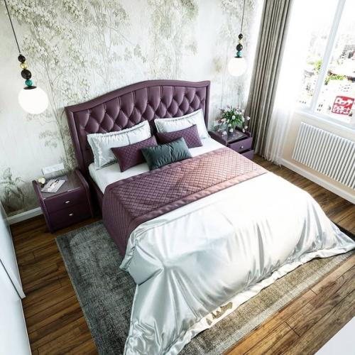 Дизайн спальни 18 кв. 01