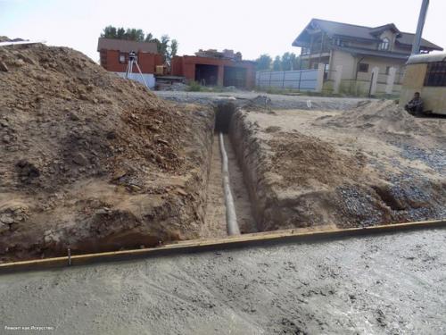 Канализация своими руками. 07