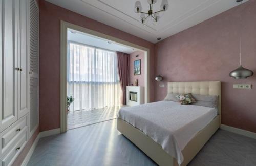 Яркая, стильная и красочная квартира, площадью 54 кв. 06