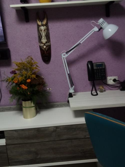 На удаленке организовала рабочее место на скорую руку и максимально бюджетно. 03