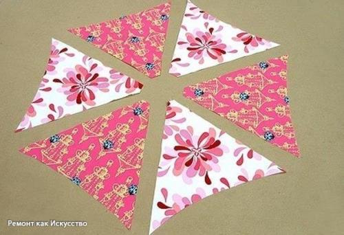 Как сшить подушку - звезду. 01