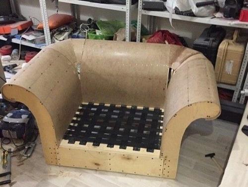 Кресло для дачи решил сделать своими руками. 02