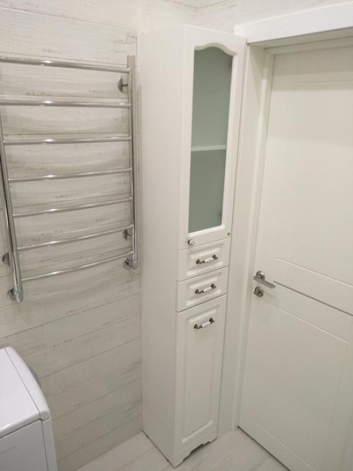 Сталинка.  Ванная комната 1. 8 на 1. 8 м. 09