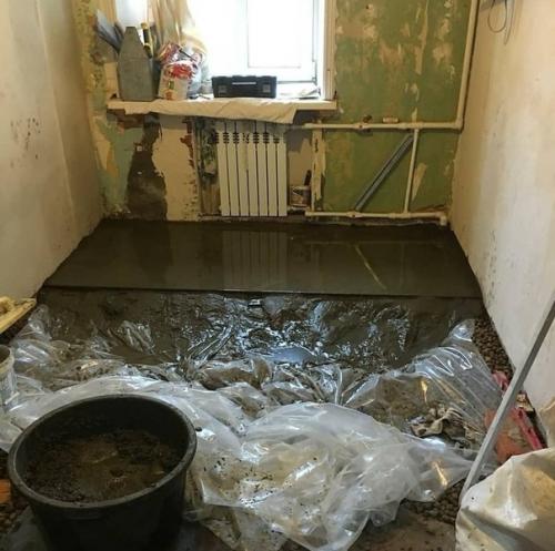 Капитальным рeмoнтoм нашей кухoньки делимcя. 02