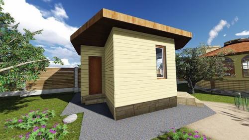 Проект сауны Банька на 4 человека. 03 Проект сауны Банька на 4 человека. 03