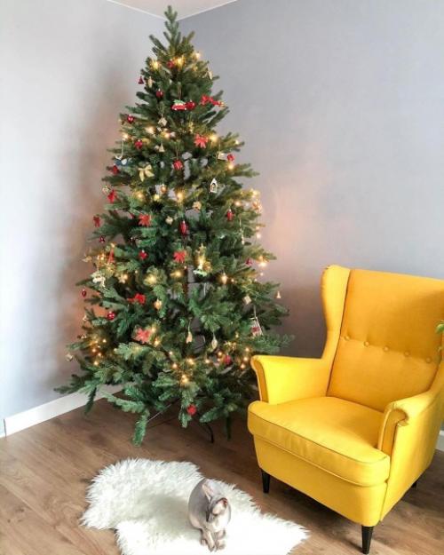 Вот такой идеальный скандинавский интерьер получился. 01