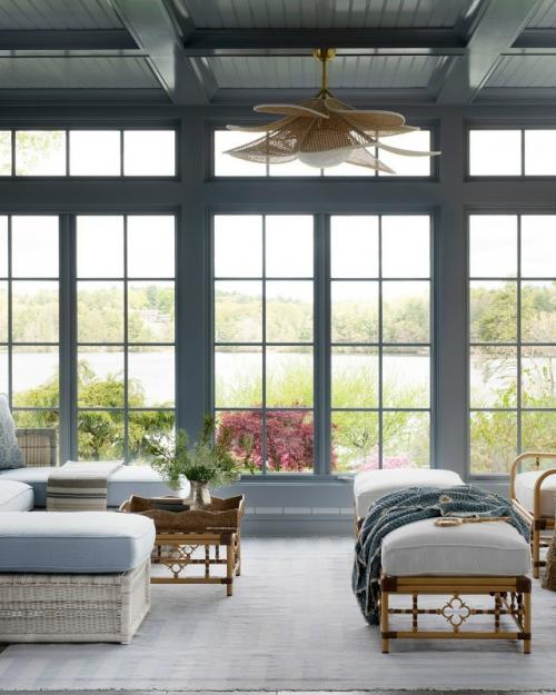 Этот загородный дом - воплощение гармонии и умиротворения. 02