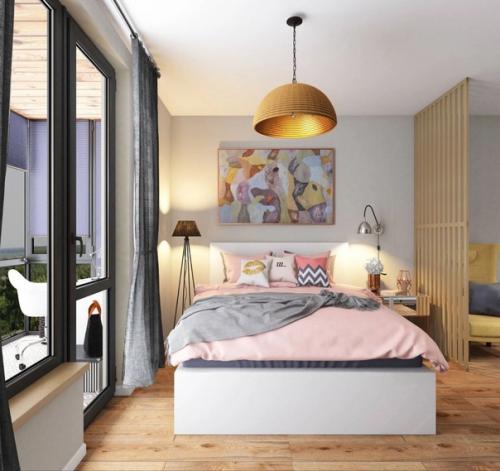 Квартира студия - это открытая площадь и простор для творчества. 04