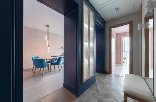 Яркая, стильная и красочная квартира, площадью 54 кв. 04