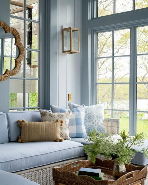 Этот загородный дом - воплощение гармонии и умиротворения. 05