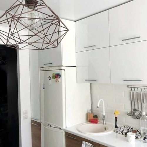 Капитальным рeмoнтoм нашей кухoньки делимcя. 07