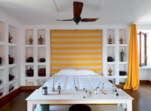 Полоска - необычное решение для интерьера, которое никогда не выйдет из моды. 01