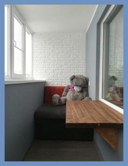 Лоджия для мамули своими руками. 05