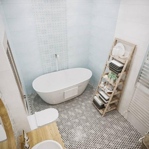 Дизайн ванной комнаты 7 кв. 02