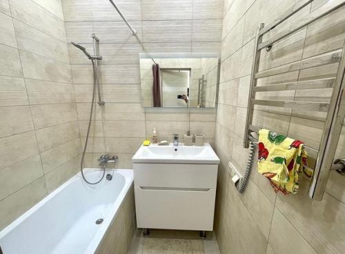 Сделали под аренду шикарную большую 1 комнатную квартиру. 07