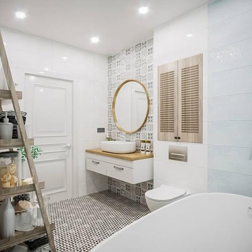 Дизайн ванной комнаты 7 кв. 04