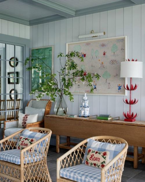 Этот загородный дом - воплощение гармонии и умиротворения. 01