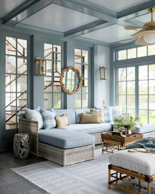 Этот загородный дом - воплощение гармонии и умиротворения. 06