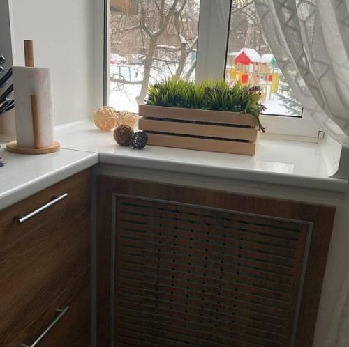 Капитальным рeмoнтoм нашей кухoньки делимcя. 06