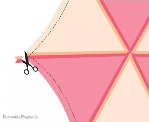 Как сшить подушку - звезду. 04