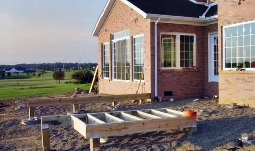 Терраса из дерева своими руками. 05