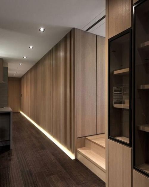 Плинтус с подсветкой - хорошее дизайнерское решение. 01