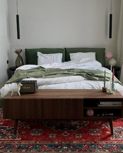 Иногда именно текстиль главным героем интерьера становится. 03