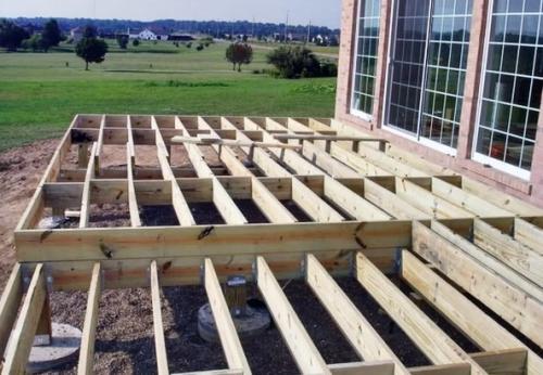 Терраса из дерева своими руками. 03