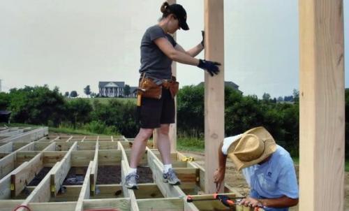 Терраса из дерева своими руками. 04