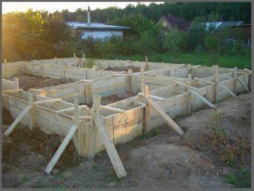 Ленточный фундамент своими руками. 06