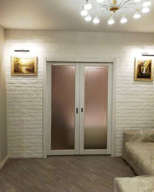 Зонирование в комнате 19 кв. 01