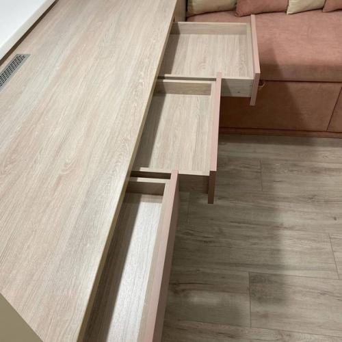 Уютная и привлекательная мебель для детской комнаты, изготовленная по индивидуальному проекту. 04