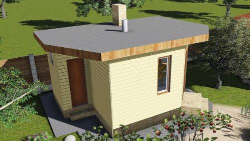 Проект сауны Банька на 4 человека. 01 Проект сауны Банька на 4 человека. 01