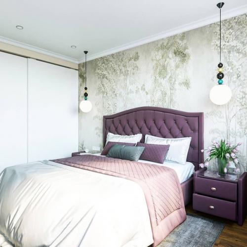 Дизайн спальни 18 кв. 04