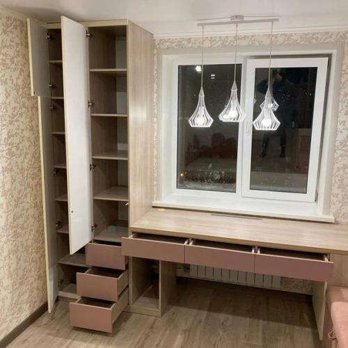 Уютная и привлекательная мебель для детской комнаты, изготовленная по индивидуальному проекту. 03