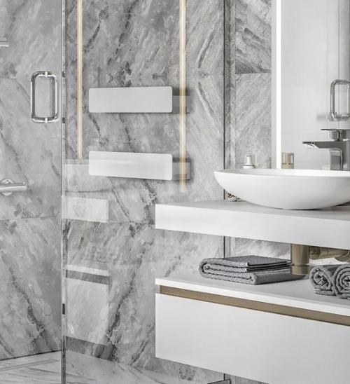 Ванная комната и гардеробная при спальне. 01