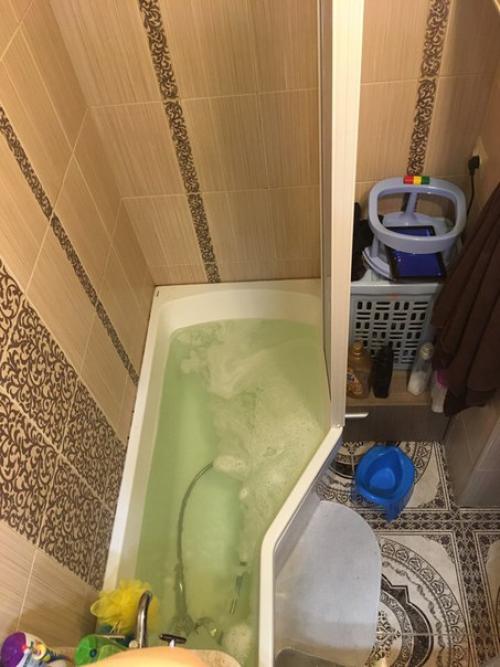 Говорите у вас маленькая ванная? 01