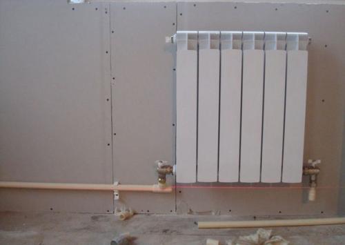 Система отопления дома Ленинградка. 05