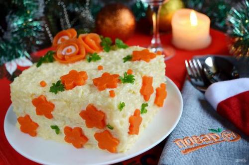 Топ - 10 закусок и салатов на новый 2018 год собаки! 03