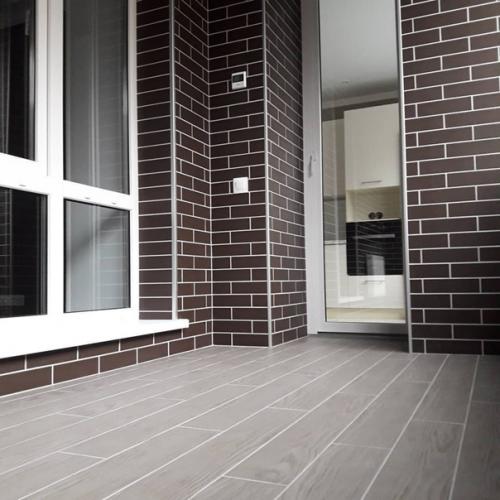 Закончили лоджию.  Утеплили, вынесли радиатор, закончили отделку. 01