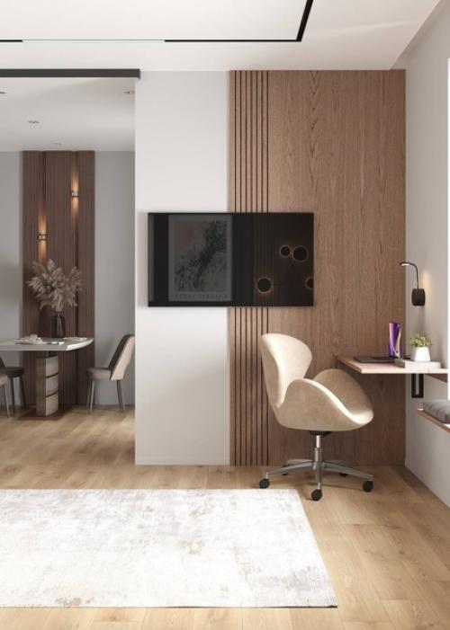 Несколько кадров интерьера квартиры в современном стиле. 05