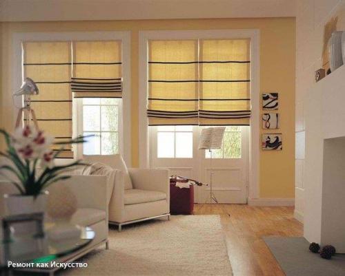 Как сшить римскую штору. 06