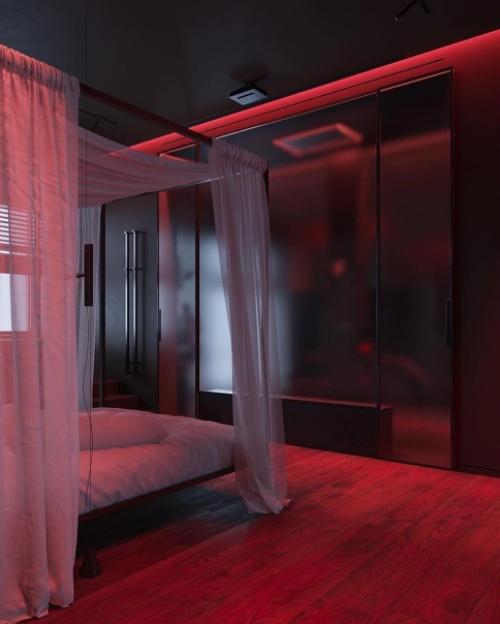 Очень необычный дизайн - проект квартиры в центре Киева. 04