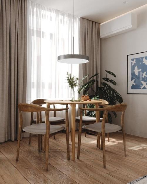 Стильный дизайн - проект кухни и прихожей. 04