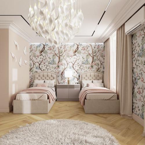 Невероятная детская комната в нейтральных оттенках. 04