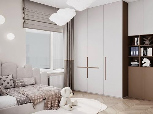 Интерьер уютной детской комнаты. 02